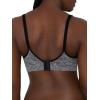 imageFruit of the Loom Womens 2Pack Seamless WireFree PushUp Bra  Soft Comfortable ampamp SupportiveCharcoal Heather