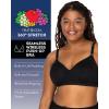 imageFruit of the Loom Womens 2Pack Seamless WireFree PushUp Bra  Soft Comfortable ampamp SupportiveDeja BlueGrey Heather
