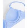 imageFruit of the Loom Womens 2Pack Seamless WireFree PushUp Bra  Soft Comfortable ampamp SupportiveDeja BlueGrey Heather