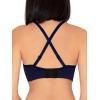 imageFruit of the Loom Womens 2Pack Seamless WireFree PushUp Bra  Soft Comfortable ampamp SupportiveMedevial Blue