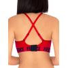 imageFruit of the Loom Womens 2Pack Seamless WireFree PushUp Bra  Soft Comfortable ampamp SupportiveRed Crantastic