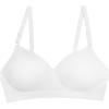 imageFruit of the Loom Womens 2Pack Seamless WireFree PushUp Bra  Soft Comfortable ampamp SupportiveWhite