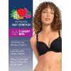imageFruit of the Loom Womens Smooth Cotton TShirt Bra  UltraSoft Flexible and Invisible Under Tees