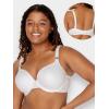 imageFruit of the Loom Womens Smooth Cotton TShirt Bra  UltraSoft Flexible and Invisible Under Tees