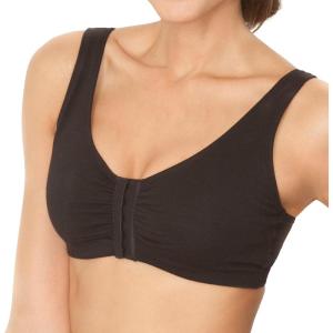 imageFruit of the Loom Womens MultiPack Front Closure Cotton BraBlack
