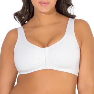 imageFruit of the Loom Womens MultiPack Front Closure Cotton BraWhite