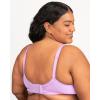 imageFruit of The Loom Womens Fit for Me Collection Plus Size Seamless Wireless Bra  Luxurious Blend for Ultimate ComfortStellar Orchid