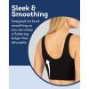imageFruit of the Loom Womens 360 Stretch Seamless Longline Sport Bra Comfortable Wireless Bras Seamless FullCoverage for a Natural Shape