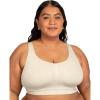 imageFruit of The Loom Womens Fit for Me Collection Plus Size Seamless Wireless Bra  Luxurious Blend for Ultimate ComfortOatmeal Heather