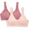 imageFruit of The Loom Womens Wireless Seamless BraRose ShadowPremium Plum