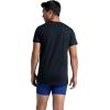 imageFruit of The Loom Mens Crew Tee Undershirts Moisture Wicking amp Tag Free Also Available in Big amp TallBlack  6 Pack