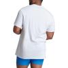 imageFruit of The Loom Mens Crew Tee Undershirts Moisture Wicking amp Tag Free Also Available in Big amp TallTall Man  White  6 Pack