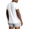 imageFruit of The Loom Mens Crew Tee Undershirts Moisture Wicking amp Tag Free Also Available in Big amp TallWhite  6 Pack