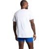 imageFruit of The Loom Mens Crew Tee Undershirts Moisture Wicking amp Tag Free Also Available in Big amp TallWhite  72 Pack