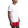 imageFruit of The Loom Mens Crew Tee Undershirts Moisture Wicking amp Tag Free Also Available in Big amp TallWhite  8 Pack