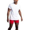 imageFruit of The Loom Mens Crew Tee Undershirts Moisture Wicking amp Tag Free Also Available in Big amp TallWhite  8 Pack