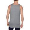 imageFruit of The Loom Mens TagFree Cotton UndershirtsRegular  Tank  4 Pack BlackGrey