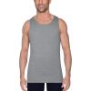 imageFruit of The Loom Mens TagFree Cotton UndershirtsRegular  Tank  4 Pack BlackGrey