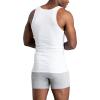 imageFruit of the Loom Mens Sleeveless Tag Free Moisture Wicking Tank AShirt6 Pack White