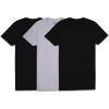 imageFruit of The Loom Mens Crew Tee Undershirts Moisture Wicking amp Tag Free Also Available in Big amp TallBlackGrey  3 Pack