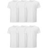 imageFruit of The Loom Mens Crew Tee Undershirts Moisture Wicking amp Tag Free Also Available in Big amp TallWhite  6 Pack