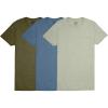 imageFruit of The Loom Mens Pocket Tee Undershirts Moisture Wicking amp Tag Free Short Sleeve Pocket TShirtsAssorted Earth Tones  3 Pack  Pocket